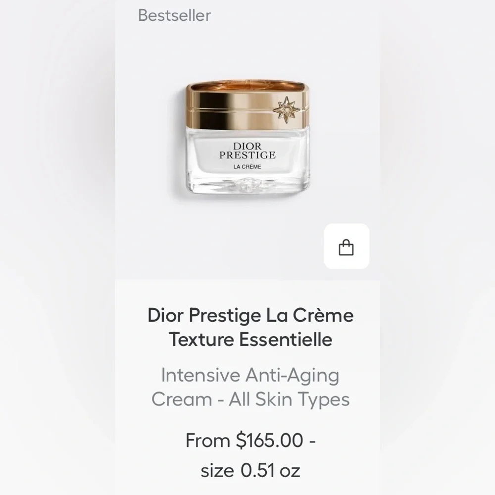 NEW Dior Prestige Serum+Cream VIP Skincare Mini Gift Set - Picture 5 of 9